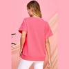 Women's Ribbed Short Sleeve Top - Blumin - 2 of 2
