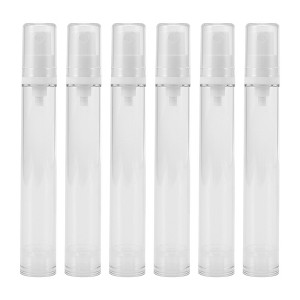 Unique Bargains Clear Airless Pump Bottles for Foundation 6 Pcs - 1 of 4