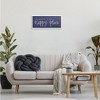 Stupell Industries Welcome Happy Place Black Framed Giclee Art - 2 of 4
