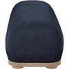 Meridian Furniture,Calum Chenille Fabric Bench - 4 of 4