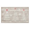 Christmas Welcome Doormat Front Door Mat Xmas Outdoor Indoor Floor Mat - 2 of 4