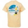 Adult Corona Extra Find Your Beach Yellow Tee Shirt - 3 of 4