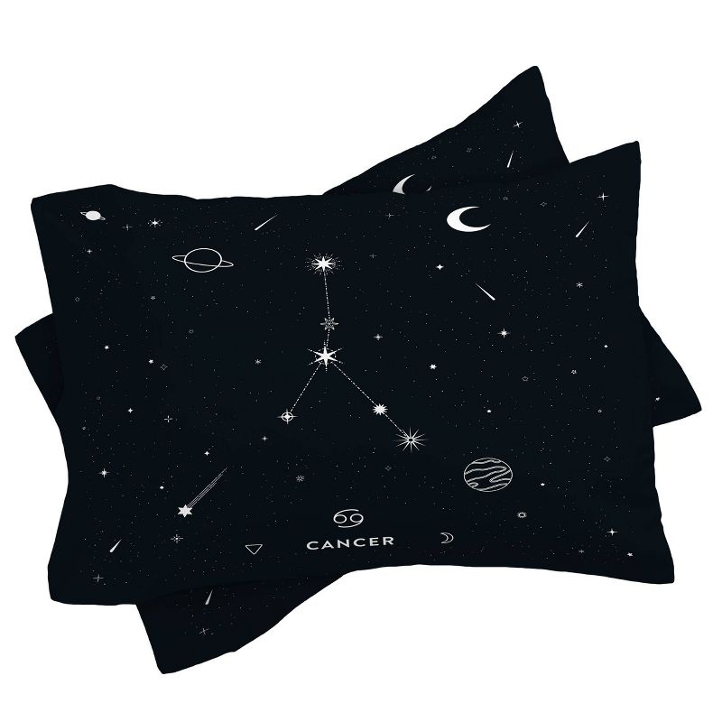 Cuss Yeah Designs Cancer Star Constellation Comforter Set - Deny Designs, 4 of 9