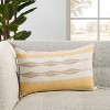 13"x21" Indoor & Outdoor Mahalia Lumbar Pillow Cover with Tassels - Jaipur Living: Woven Cotton, Zippered - 4 of 4