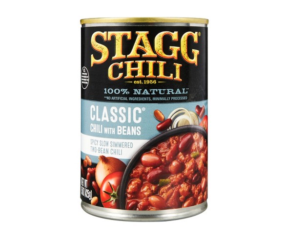 Stagg Chili with Beans Classic 15 oz