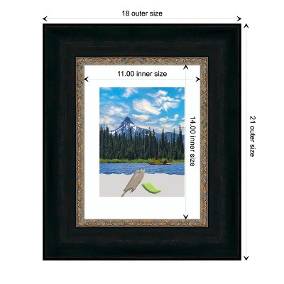 Paragon Bronze 8x10 Polystyrene Wall Picture Frame