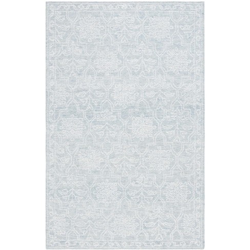 Micro-Loop MLP429 Tufted Indoor Accent Rug - Light Grey/Ivory - 3'x5'- Safavieh - image 1 of 4