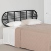 South Shore Full/Queen Hoya Wall-Mounted Retro Headboard Black - 4 of 4