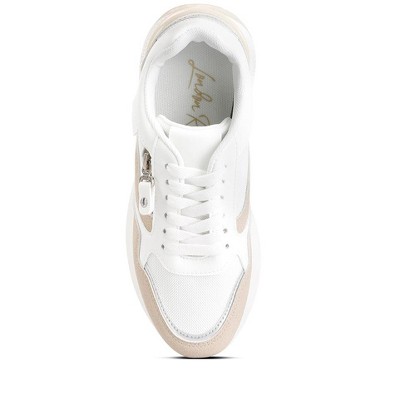 Женские кроссовки London Rag Womens Juliette Chain Detailing Lace Up Sneakers 5 — фото 5