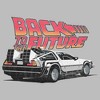 Men's Back To The Future Delorean Cartoon T-shirt : Target