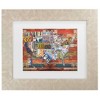 Trademark Fine Art Masters Fine Art USA License Plate on Colorful Wood Matted Framed Art - 2 of 4