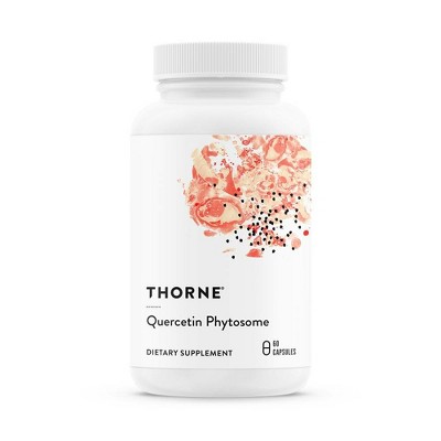 THORNE Quercetin Phytosome - Exclusive Phytosome Complex for Immune Health, Respiratory Support, and Seasonal Allergy Relief - 60 Capsules