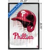 Trends International MLB Philadelphia Phillies - Drip Helmet 22 Framed Wall Poster Prints - 3 of 4