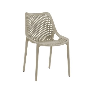 Meridian Furniture,Mykonos Outdoor Patio Dining Chair, Set of 4 - 1 of 4
