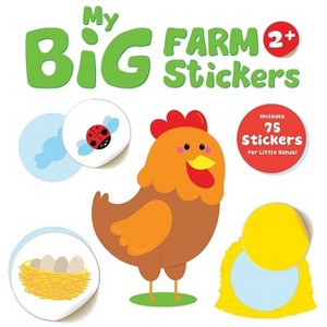 My Big Farm Sticker Book: Chicken (Ages 2+) - (Yoyo My Big Farm Sticker Book) by  Yoyo Books (Hardcover) - 1 of 1