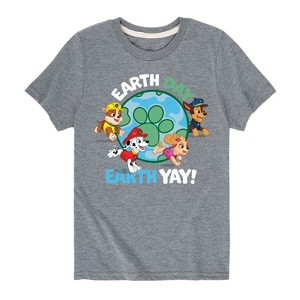 Boys' - Paw Patrol - Earth Day Yay Short Sleeve Graphic T-Shirt - 1 of 4