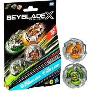 Beyblade X Gale Wyvern & Tail Viper Battle Top Set With 2 Spinning Tops - 1 of 4