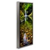 Stupell Industries Clear Stream Waterfall Photography, 11" x 25" - 3 of 4