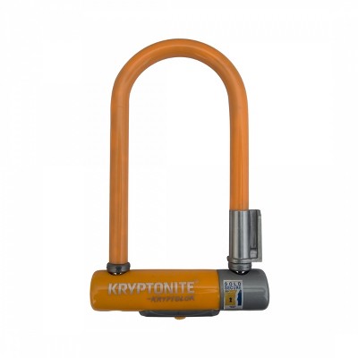 Kryptonite Krypto Series 2 Mini-7 U-Lock 3.25 x 7" Orange
