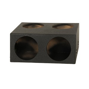 Q Power QBOMB124T Quad 12 Inch Sealed Subwoofer Box with Spray-On Bedliner - 1 of 4