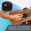 Pyle 23" Concert Acoustic-Electric Ukulele with Accessories (PUKTEA22) - Natural - 4 of 4