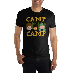 Men's Camp Camp Characters Character Shirt - 1 of 1