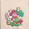 Women's - Disney - Mickey Street Pop Lightweight French Terry Wide Neck Long Sleeve Shirt - 2 of 4
