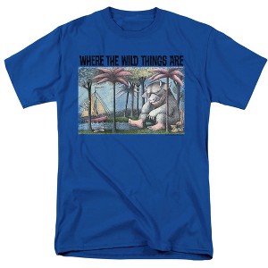 Where The Wild Things Are Cover Art Adult T-Shirt - 1 of 4