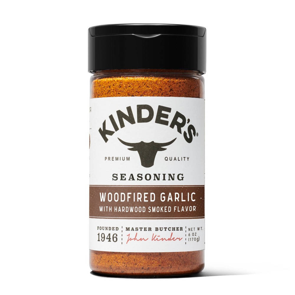 Kinder's Gluten Free Woodfire Garlic Blend Seasoning - 6oz