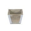 Cheung's Samil Tapered Square Wood Planter - 3 of 3