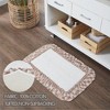 April & Olive Annie Buffalo Portabella Check Bathmat 20x30 VHC Brands - 3 of 3