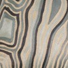 Saro Lifestyle Elegant Embroidered Swirl Down Filled Pillow, 20"x20", Blue - 3 of 4