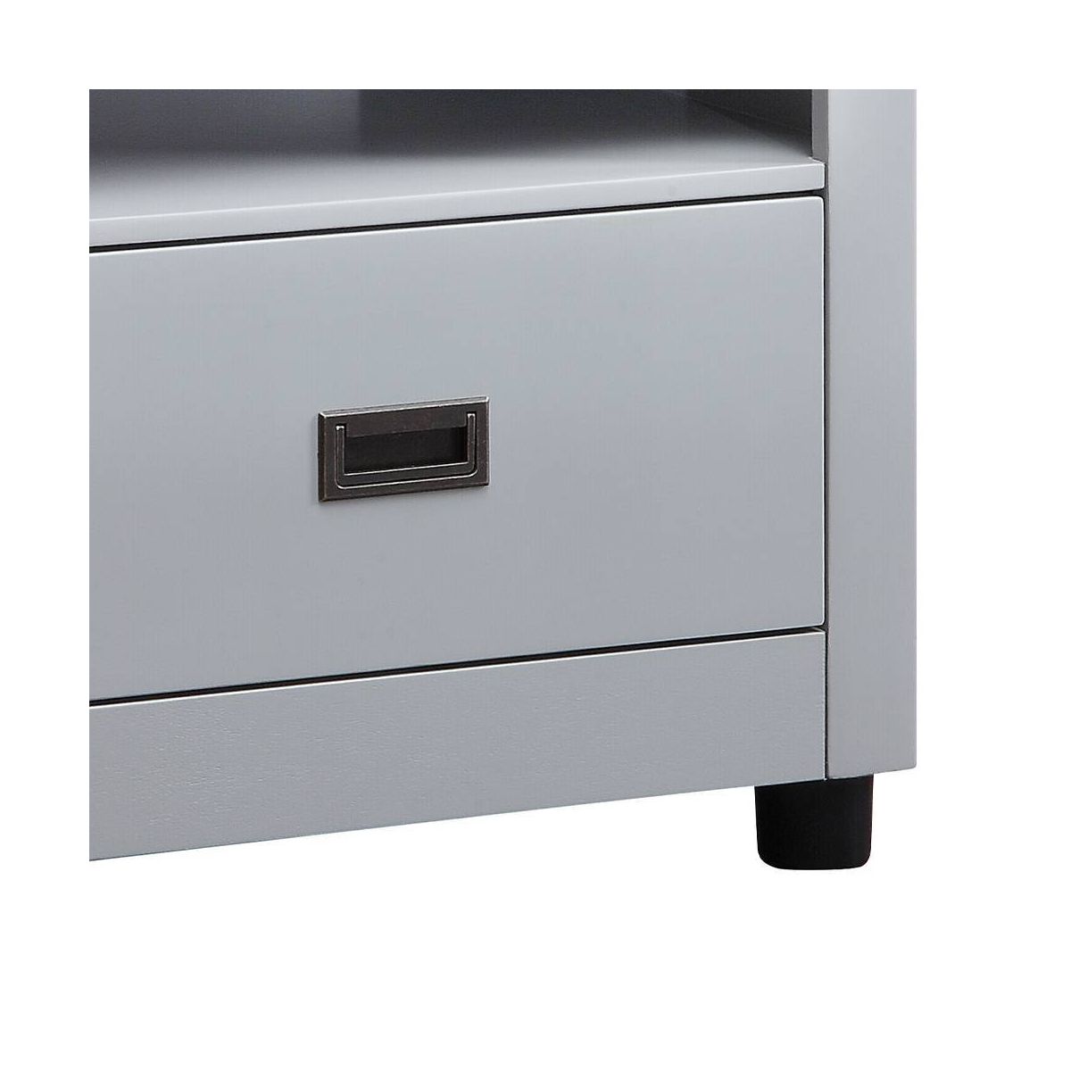Acme Furniture Eleanor Accent Table Dove Gray Finish - thumbnail 5