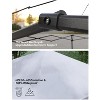 10'x10' Pop Up Canopy Tent with 4 Sidewalls, Portable Outdoor Canopy with Roller Bag - 3 of 4