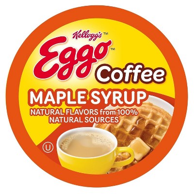 Eggo Maple Syrup Waffle Coffee Pods Fair Trade Certified- 40 ct