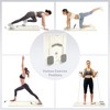 Fitvids 5 in 1 Pilates Reformer Board Set, White – Home Gym Exercise Equipment and Core Balance Trainer with Resistance Bands and Sliders - 3 of 4