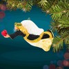 Glitter Lab 3.5 Inch Jacquard Flying Angel Christmas Tree Ornament , Christmas Decor Christmas  Holiday Celestial (1PC) - 2 of 4