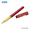 Unique Bargains Metal Smooth Writing Office Reusable Gel Ink Rollerball Pens 12 Pcs - 3 of 4