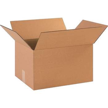The Packaging Wholesalers 16.25" x 12.25" x 9.31" Shipping Boxes 32 ECT Brown 25/Bundle BS161209