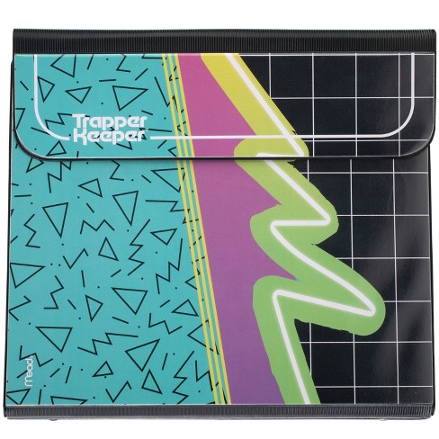 Mead 1" Round Ring Trapper Keeper Binder Funky - image 1 of 4