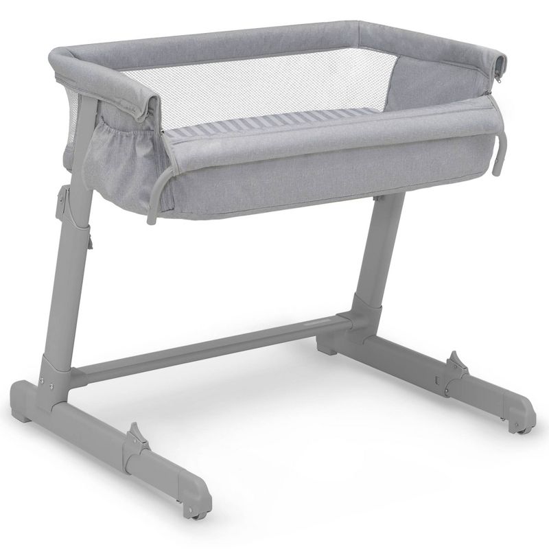 BabyGap by Delta Children Whisper Bedside Bassinet Sleeper with Breathable Mesh and Adjustable Heights - Made with Sustainable Materials, 1 of 10