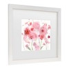 Trademark Fine Art Sheila Golden Blush 1 Matted Framed Art - 3 of 4