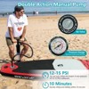 Garvee Inflatable Paddle Board for Adults, 11'×33" Stand up Paddle Board Inflatable Fishing Blow up Paddle Boards with Paddle, Pump, Backpack, Fin - 3 of 4