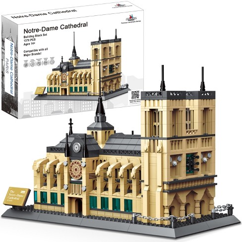 Apostrophe Games Notre-Dame Cathedral Building Block Set - 1378pcs - image 1 of 4