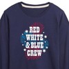Boys' - Instant Message - Americana Long Sleeve Graphic T-Shirt - 2 of 4