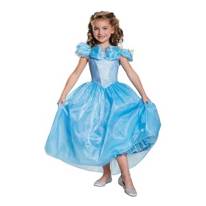 Girls' Cinderella Movie Prestige Costume - 1 of 1