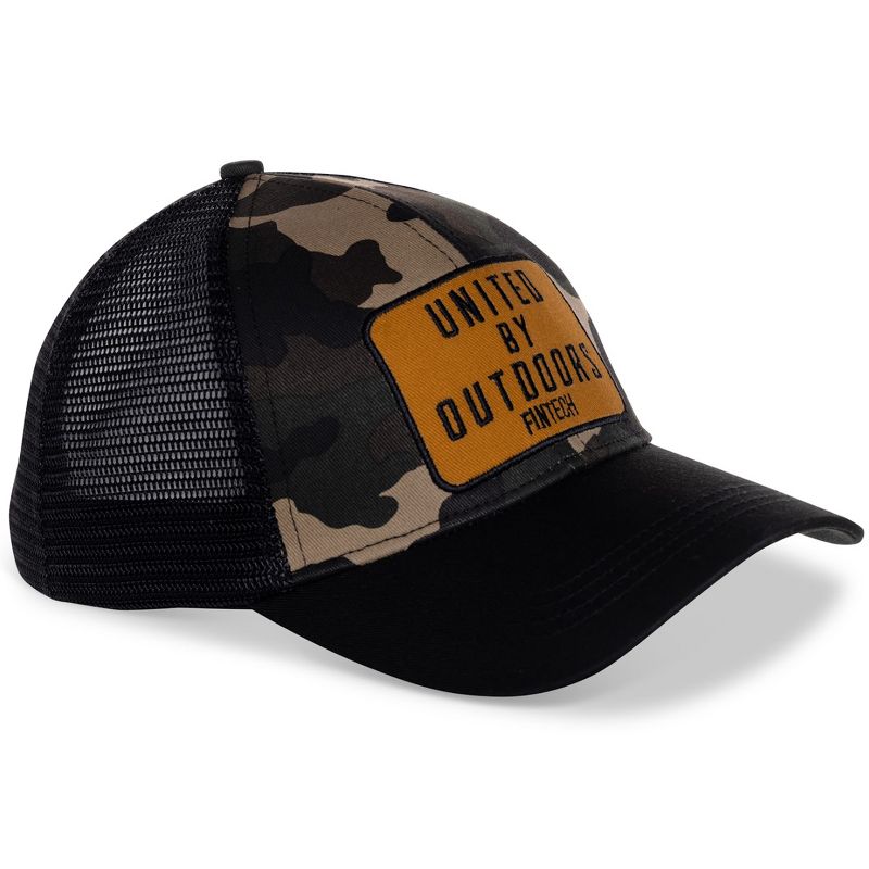 Fintech United By Outdoors Snapback Hat - Dune, 2 of 3