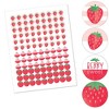 Big Dot of Happiness Berry Sweet Strawberry - Fruit Themed Birthday Party or Baby Shower Round Candy Sticker Favors Labels Fits Chocolate Candy 108 Ct - 2 of 4