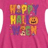 Girls' - Garfield - Happy Halloween Icons Fit & Flair Cap Sleeve Dress - 2 of 2