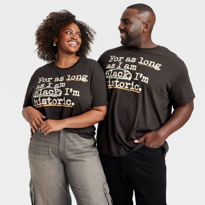 Black History Month Adult Legendary Rootz Historic Graphic T